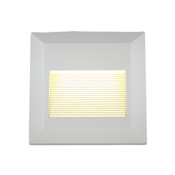 it-Lighting Salmon LED 2W 3CCT Outdoor Wall Lamp White D:12.4cmx12.4cm (80201820)