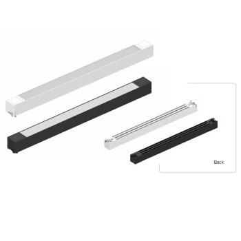 InLight Γραμμικό φωτιστικό LED 35W 3000K για μονοφασική ράγα σε λευκή απόχρωση D:47,5cmX3,3cm (T02701-WH)