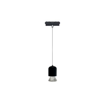 Inlight Κρεμαστό Φωτιστικό LED 7W 3CCT για Ultra-Thin μαγνητική ράγα σε μαύρη απόχρωση D:6,2X11cm (TMU0250-Black)