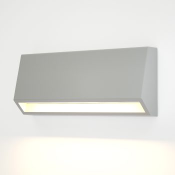 Alternative view of it-Lighting Blue LED 3W 3CCT Outdoor Wall Lamp Grey D:16cmx7cm (80202230)