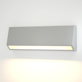 Alternative view of it-Lighting Blue LED 4W 3CCT Outdoor Wall Lamp Grey D:22cmx8cm (80202330)