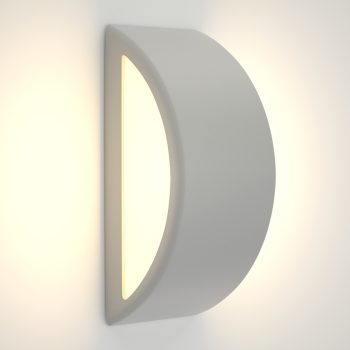 Alternative view of it-Lighting Clear 1xE27 Outdoor Up-Down Wall Lamp Grey D:32cmx13cm (80202734)