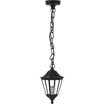 it-Lighting Redfish 1xE27 Outdoor Pendant Light Black D 137cmx21.5cm (80300114)