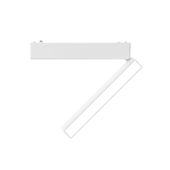 Alternative view of InLight Φωτιστικό LED 10W 3000K για Ultra-Thin μαγνητική ράγα σε λευκή απόχρωση D:23cmX8cm (T03401-WH)