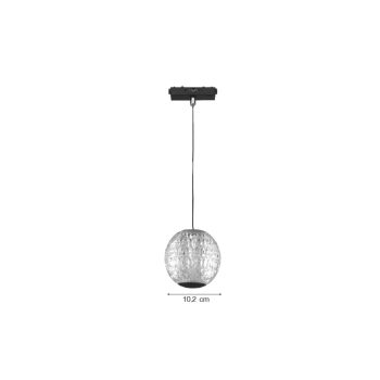 Alternative view of Inlight Κρεμαστό Φωτιστικό LED 5W 3CCT για Ultra-Thin μαγνητική ράγα σε λευκή απόχρωση D:10,2cm (TMU0230-White)
