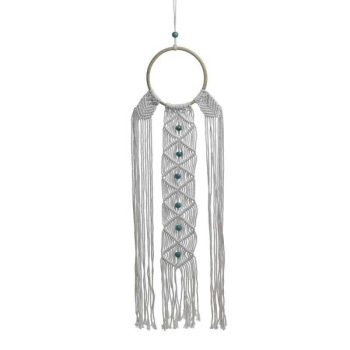 ΔΙΑΚΟΣΜΗΤΙΚΟ ΤΟΙΧΟΥ MACRAME ΛΕΥΚΟ 20X1X95