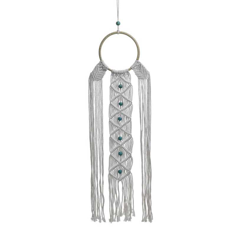 ΔΙΑΚΟΣΜΗΤΙΚΟ ΤΟΙΧΟΥ MACRAME ΛΕΥΚΟ 20X1X95