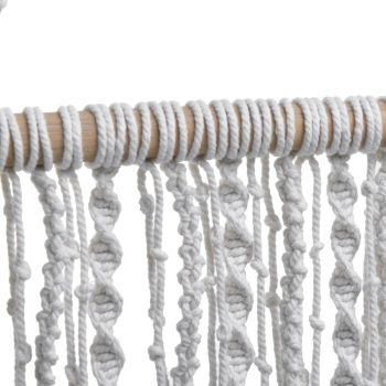 ΔΙΑΚΟΣΜΗΤΙΚΟ ΤΟΙΧΟΥ MACRAME ΛΕΥΚΟ/NATURAL 35X2X70