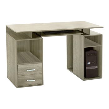 Γραφείο υπολογιστή Liberion pakoworld σε απόχρωση sonoma 120x55x76εκ 072-000122