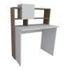 Γραφείο εργασίας Koogi pakoworld σε oak-λευκή απόχρωση 94x60x118εκ 120-000481