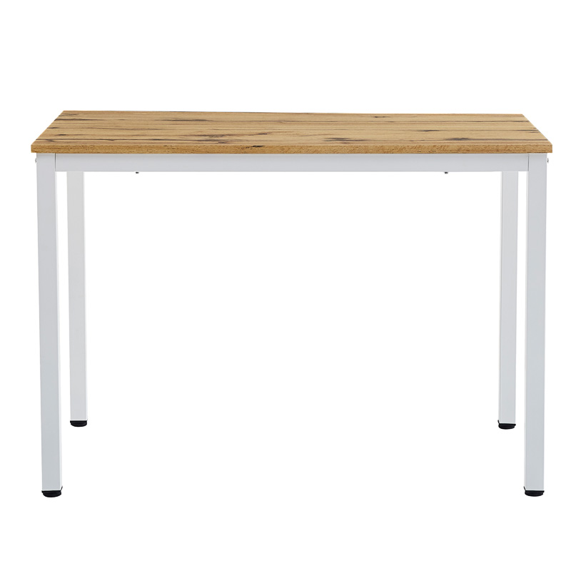 Τραπέζι Witte MDF/Metal σε sonoma απόχρωση με μαύρο πόδι 110x70x76εκ - Image 3
