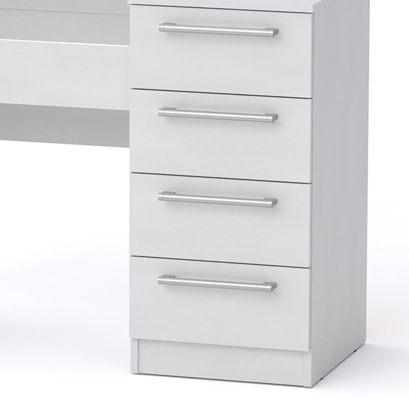 Τουαλέτα-καθρέπτης Jadore λευκό 116.5x40x81.5εκ - Image 3