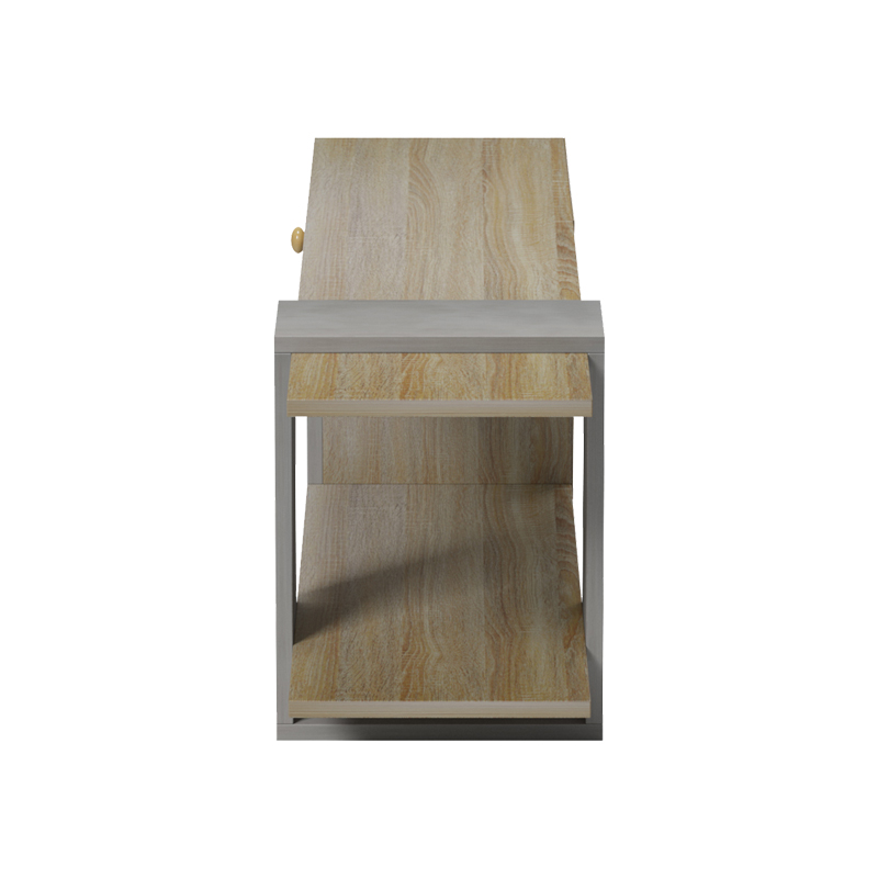 Έπιπλο τηλεόρασης Standi σε sonoma-γκρι cement απόχρωση 120x25x36.8εκ - Image 3