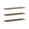 Ραφιέρα τοίχου Divar pakoworld σε sonoma απόχρωση 60x14.5x1.8εκ 230-000052