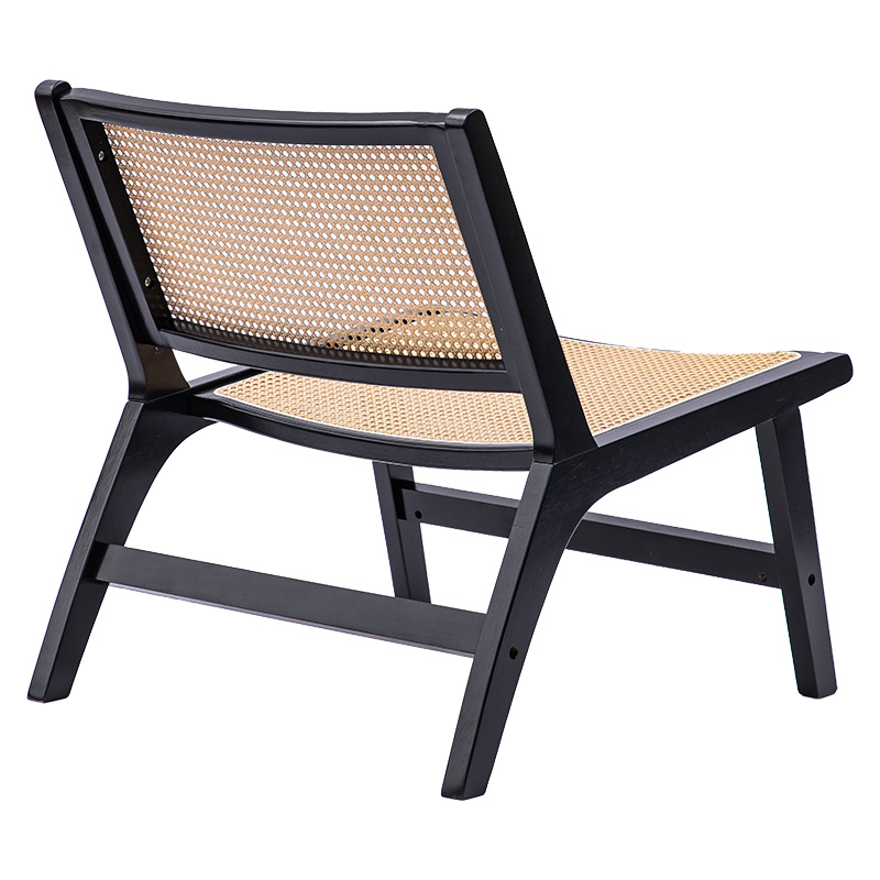 Πολυθρόνα Merritt pe rattan μάυρο - Image 2