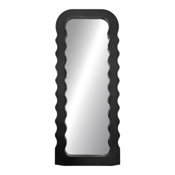 Καθρέπτης Maraya Inart μαύρο PP 46x3.2x110εκ 298-000036