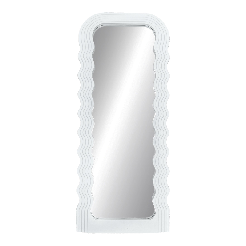 Καθρέπτης Maraya Inart λευκό PP 46x3.2x110εκ 298-000037