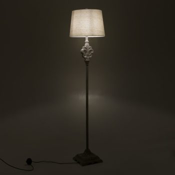 S/3 ΦΩΤΙΣΤΙΚΟ ΔΑΠΕΔΟΥ ΚΑΙ 2 ΕΠΙΤΡΑΠΕΖΙΑ RESIN ΑΝΤΙΚΕ ΛΕΥΚΟ Φ30Χ58 / Φ33Χ160