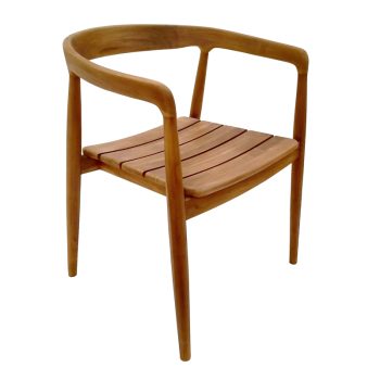 Alternative view of Τραπεζαρία 7τεμ.Noody-Wooly  teak ξύλο σε φυσική απόχρωση