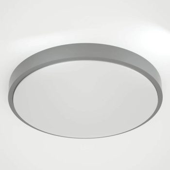 Alternative view of it-Lighting Torch LED 18W 3CCT Outdoor Ceiling Light Grey D:28cmx5,3cm (80300330)