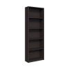 Βιβλιοθήκη Max pakoworld σε ανθρακί απόχρωση 58x23x170εκ 039-000202