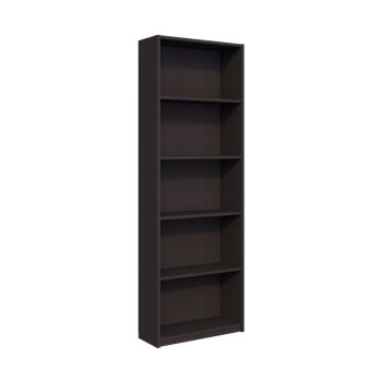 Βιβλιοθήκη Max pakoworld σε ανθρακί απόχρωση 58x23x170εκ 039-000202