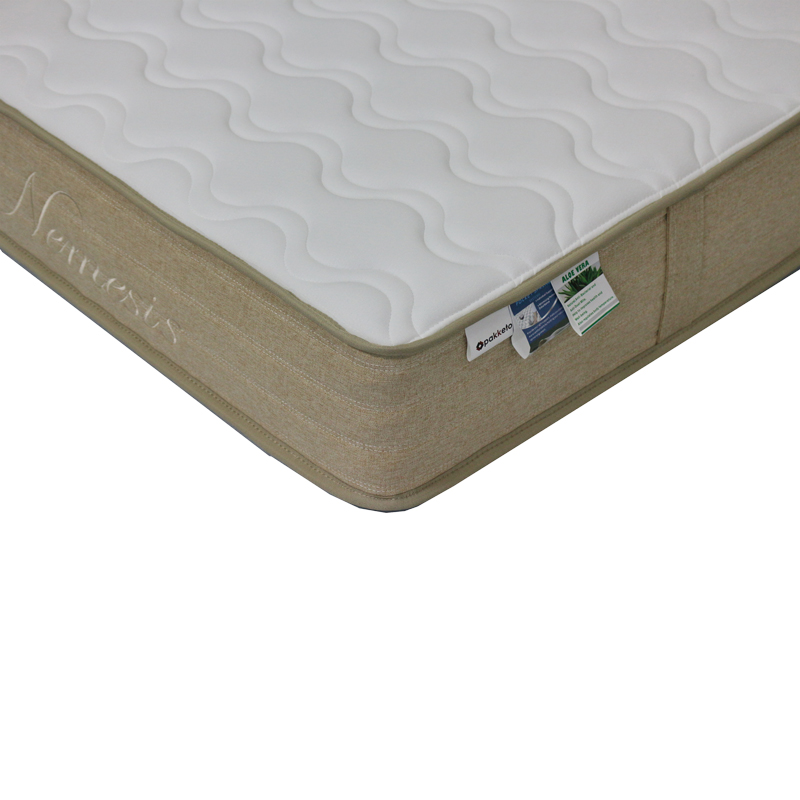 Στρώμα Nemesis pocket spring roll pack διπλής όψης aloe vera 20-22cm 90x190εκ - Image 3