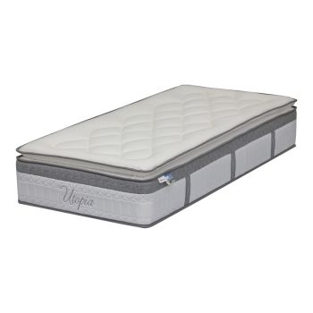 Στρώμα Utopia pakoworld pocket spring με ανώστρωμα 30-32cm 90x190εκ 100-000056