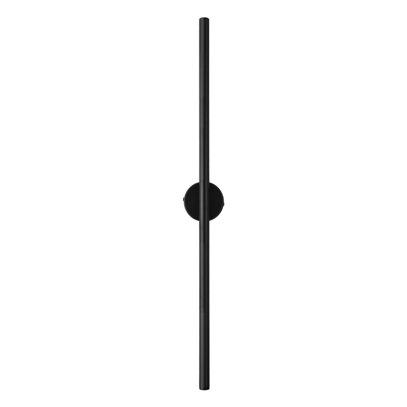Φωτιστικό τοίχου-απλίκα Tisenio pakoworld Led μαύρο 75x6x6εκ 147-000196
