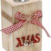 ΞΥΛΙΝΟ ΡΕΣΩ XMAS NATURAL/ΚΟΚΚΙΝΟ 15EK