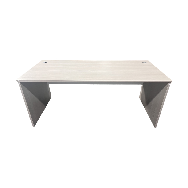 Γραφείο εργασίας Armadi σε sonoma-λευκή απόχρωση 160x80x75εκ - Image 2