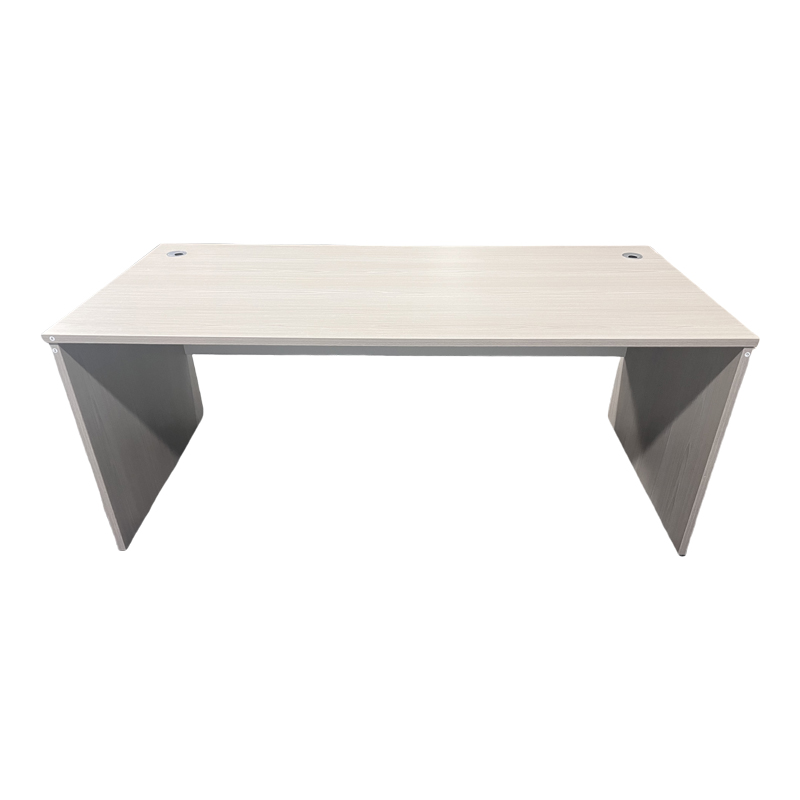 Γραφείο εργασίας Armadi σε sonoma-λευκή απόχρωση 180x80x75εκ - Image 2