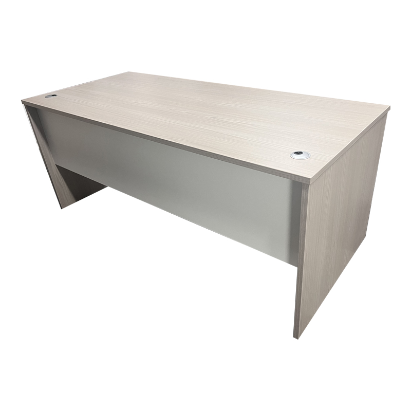 Γραφείο εργασίας Armadi σε sonoma-λευκή απόχρωση 180x80x75εκ - Image 3