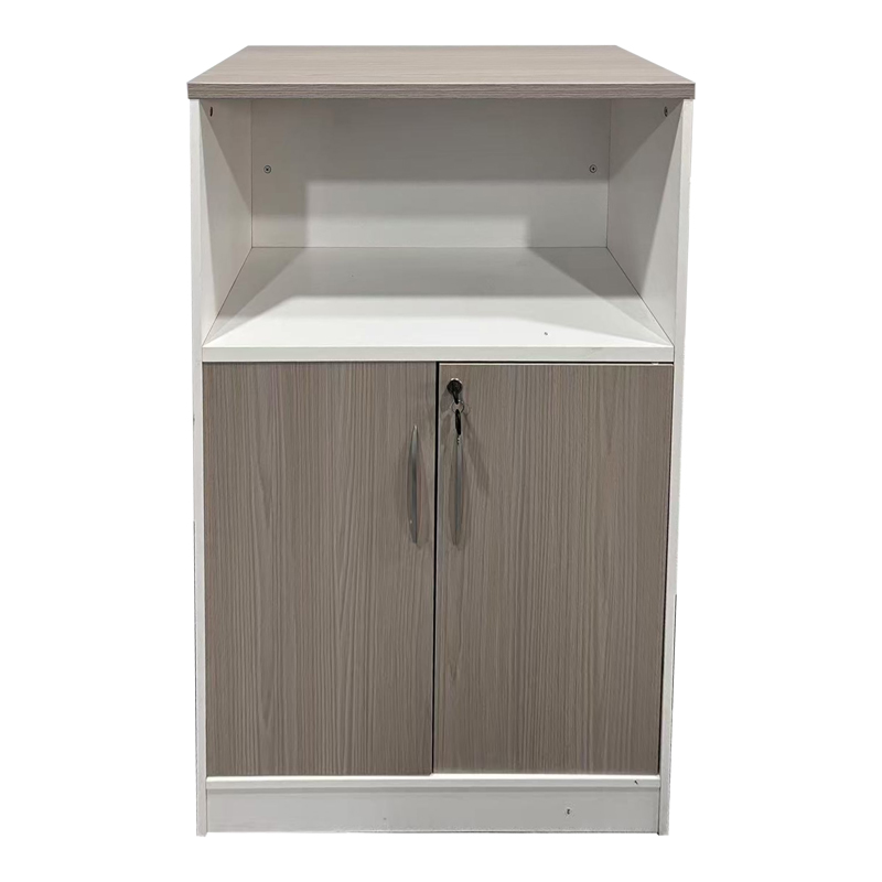 Ντουλάπι γραφείου Armadi σε sonoma-λευκή απόχρωση 80x40x120εκ - Image 2