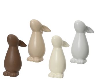 Διακοσμητικός Λαγός terracota γκρι 18εκ 830538-GREY