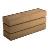 Συρταριέρα Sonlen pakoworld mdf σε oak απόχρωση 120x40x72εκ 072-000139
