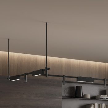 Alternative view of Inlight Φωτιστικό LED 12W 3000K για Chandler Track μαύρη απόχρωση D:3,4cmx6,5cmx26,8cm (13C-00061)