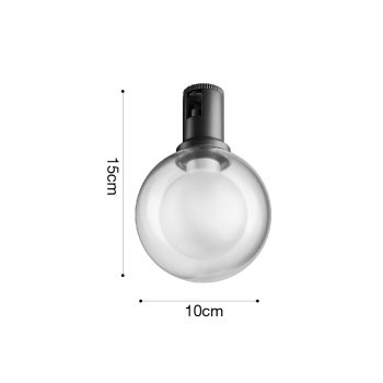 Alternative view of Inlight Φωτιστικό LED 4W 3000K για Chandler Track σε μαύρη απόχρωση D:10cmx15cm (13C-00071)
