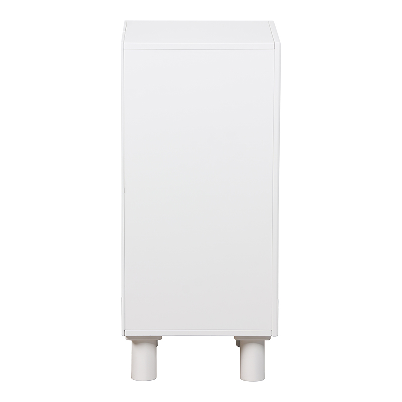 Κομοδίνο Emersi MDF σε λευκή απόχρωση 40x32x70εκ - Image 2