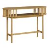 Κονσόλα Nodial pakoworld MDF/Bamboo σε φυσική απόχρωση 120x39x85εκ 260-000027