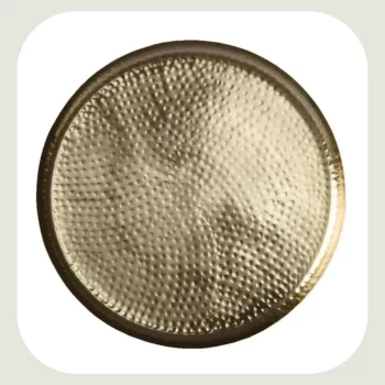 Alternative view of ΔΙΣΚΟΣ ΜΕΤΑΛΛΙΚΟΣ ΧΡΥΣΟΣ 45 cm