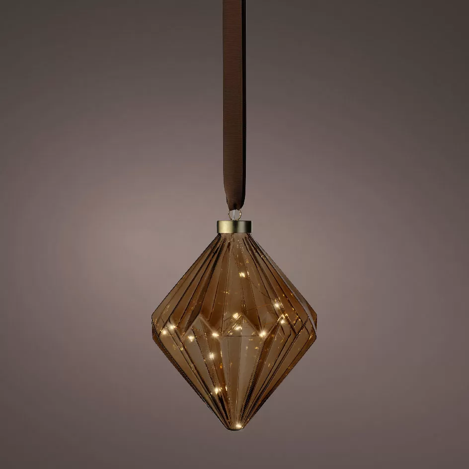 ΦΑΝΑΡΙ ΕΣΩΤΕΡΙΚΟΥ ΧΩΡΟΥ ΔΙΑΜΑΝΤΙ 16 CM ΜΕ LED - Image 2
