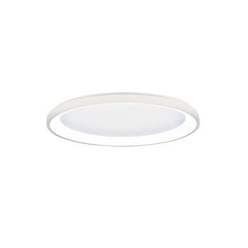 Inlight Πλαφονιέρα οροφής LED 28W 3CCT από λευκό μέταλλο και ακρυλικό D:80x5cm (42044-B-White)