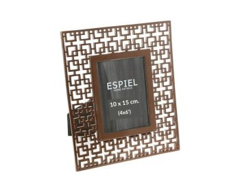 ΚΟΡΝΙΖΑ "ΤΕΤΡΑΓΩΝΑΚΙΑ" ΜΠΡΟΝΖΕ 10χ15ΕΚ.