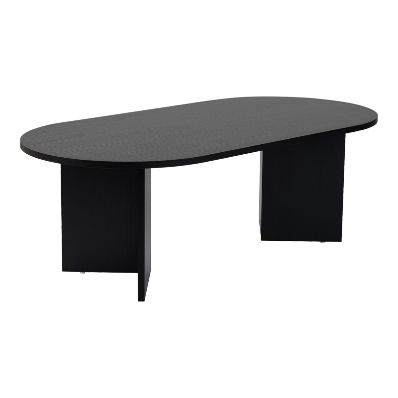 Τραπέζι σαλονιού Tabletod pakoworld σε μαύρη απόχρωση 119x60x40εκ 071-001607