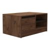 Τραπέζι σαλονιού Narli pakoworld σε sonoma απόχρωση 90x60x45εκ 120-000511