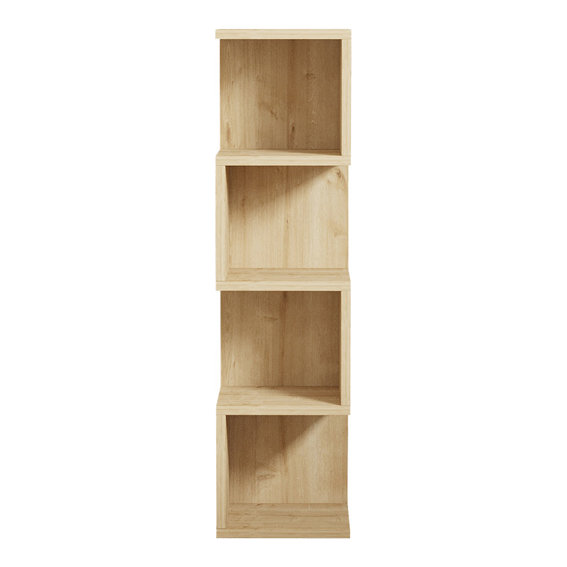 Ραφιέρα επιδαπέδια Pratel σε oak απόχρωση 25x27x95εκ - Image 5