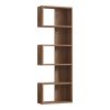 Βιβλιοθήκη Cascade pakoworld σε sonoma  απόχρωση 51.8x22x150εκ 120-000520