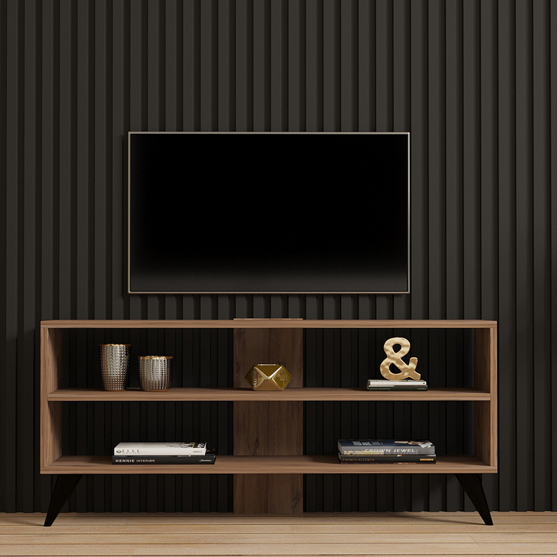 Έπιπλο τηλεόρασης Prestige σε sonoma απόχρωση 120x29,6x50εκ - Image 3