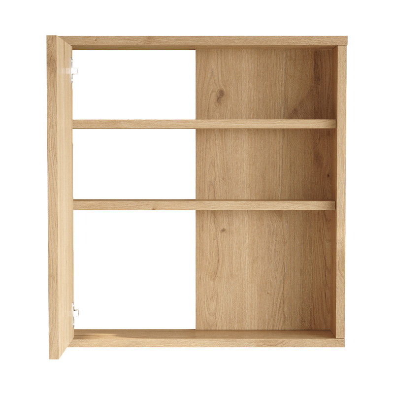 Ντουλάπι μπάνιου Bagno με καθρέπτη oak 60x14.5x63.6εκ - Image 3